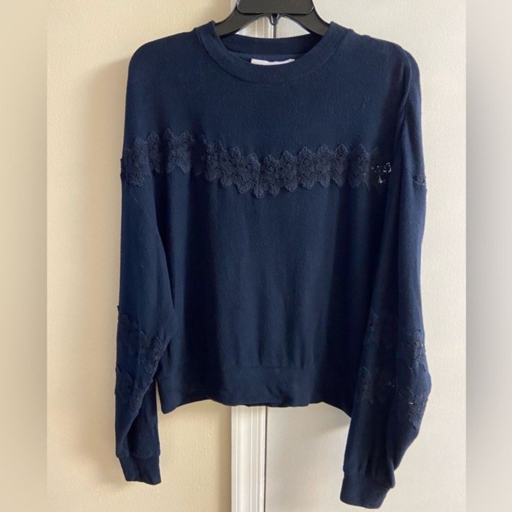 Kooples X Sport Navy Sweater XL
